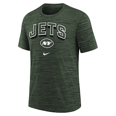 New York Jets Sideline Velocity Big Kids' Nike Dri-FIT NFL T